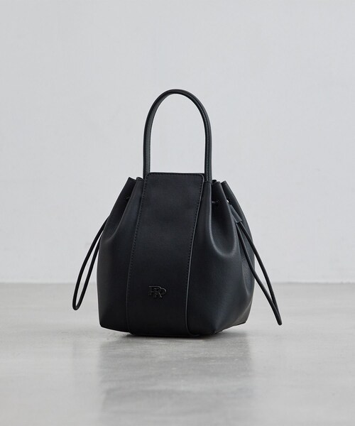 ROPE'（ロペ）の「RPロゴドロストミドルバッグ（ハンドバッグ・レディース・ブラック/ホワイト/ベージュ系/シルバー/ダークブラウン/グリーン/ライトグリーン/サックス/パープル/ワイン/クリーム/ダークブラウン系・F）」の12枚目の写真