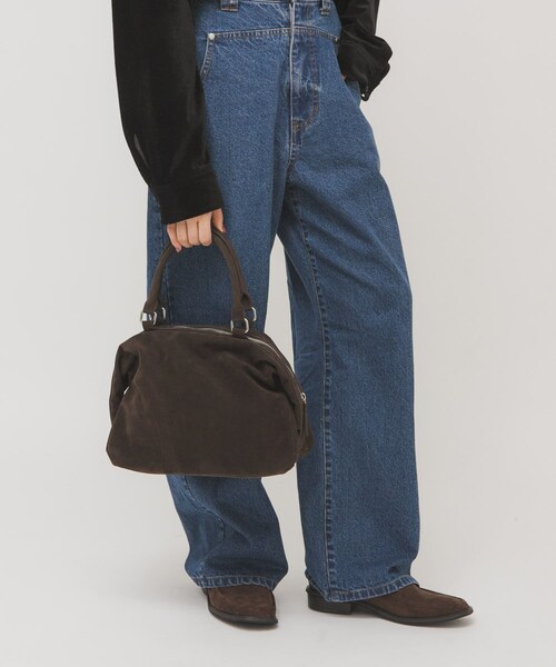 KBF（ケイビーエフ）の「ドロップファスナーデザインボストンBAG（ボストンバッグ・レディース・D.BROWN/BEIGE・One）」の7枚目の写真