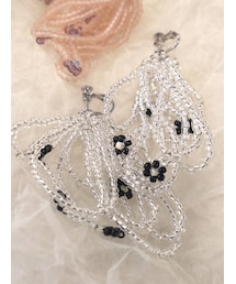 merry jenny | petit floral beads earring(イヤリング)