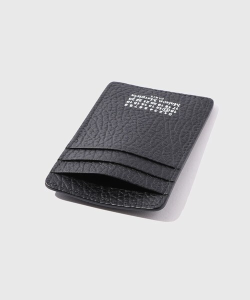 ADAM ET ROPE'（アダムエロペ）の「【Maison Margiela/メゾン マルジェラ】VERTICAL CARD HOLDER（カードケース・メンズ・ブラック・F）」の7枚目の写真