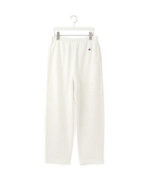 ADAM ET ROPE'（アダムエロペ）の「【Champion for ADAM ET ROPE'】別注 SWEAT WIDE PANTS（その他パンツ・レディース・オフホワイト/ブラウン系/ネイビー・M/S）」の20枚目の写真