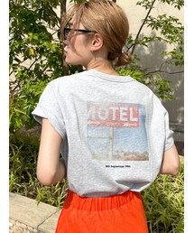 Ungrid | バックフォトプリントTee(Tシャツ/カットソー)