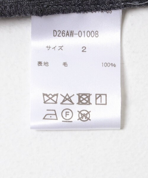 URBAN RESEARCH(アーバンリサーチ)の「THE DAY WOOL FRAISE SHIRT JACKET(テーラードジャケット・メンズ・BLACK/GRAY・2/3)」の13枚目の写真