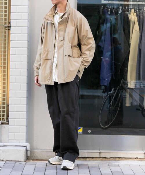 URBAN RESEARCH DOORS(アーバンリサーチドアーズ)の「FORK&SPOON フレンチドリルピグメントチノパンツ(チノパンツ・メンズ・BEIGE/INKBLACK・4/5)」の10枚目の写真
