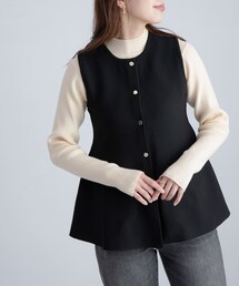 URBAN RESEARCH Sonny Label | 『WEB限定』2WAYペプラムニットベスト(ニット/セーター)