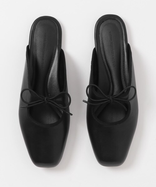 URBAN RESEARCH DOORS(アーバンリサーチドアーズ)の「スクエアトゥリボンミュール(サンダル・レディース・RED/BLACK・36/37/38)」の9枚目の写真