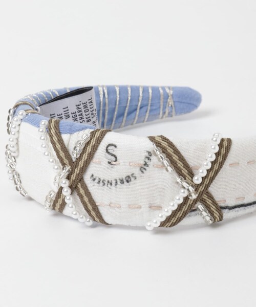 THE GOODLAND MARKET（ザグッドランドマーケット）の「DEAR EPISODE　headband（カチューシャ・レディース・217WH1/217WH2/219WH1/219WH2/221BK1/221BK2/220GR1/220GR2・one）」の16枚目の写真