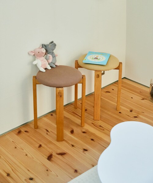 URBAN RESEARCH DOORS(アーバンリサーチドアーズ)の「DOORS LIVING PRODUCTS Round Stool(その他雑貨・メンズ・S.Brown8/Natural8/Beige8/O.Khaki8/Mustard8/H.Green8・one)」の18枚目の写真