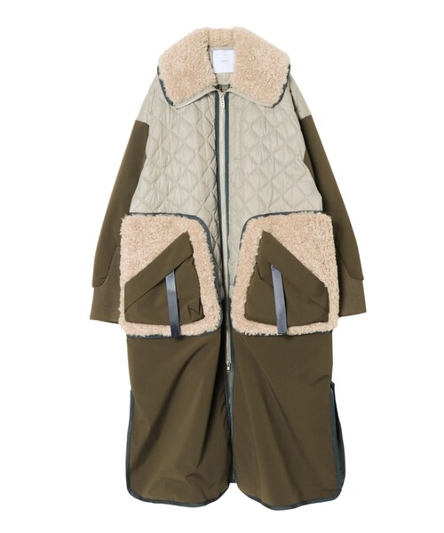 UN3D.（アンスリード）の「BIG COLLAR FABRIC MIX CT（その他