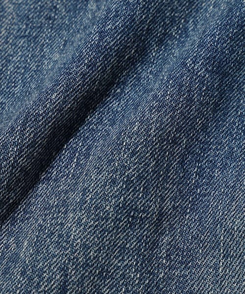 ADAM ET ROPE'(アダムエロペ)の「【KYOU/キョウ】ROEBUCK LEATHER Type-50s Jacket Different Edition(デニムジャケット・メンズ・ブラウン/ブルー系・1/2/3)」の21枚目の写真
