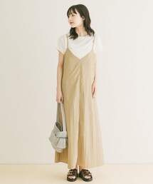 ITEMS URBANRESEARCH | ワッシャーナイロンキャミワンピースセット(ワンピース)