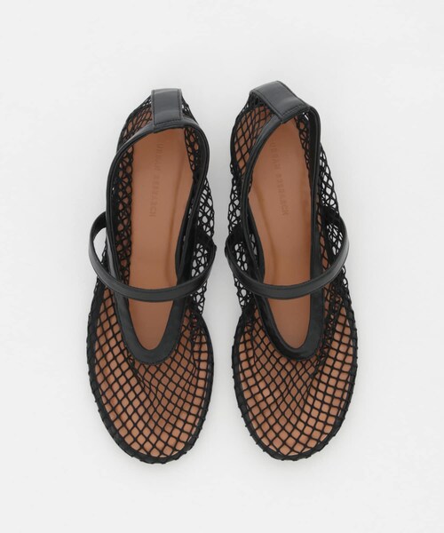 URBAN RESEARCH（アーバンリサーチ）の「メッシュフラットシューズ（パンプス・レディース・BLACK/WHITE・23.5/24/24.5/25）」の21枚目の写真