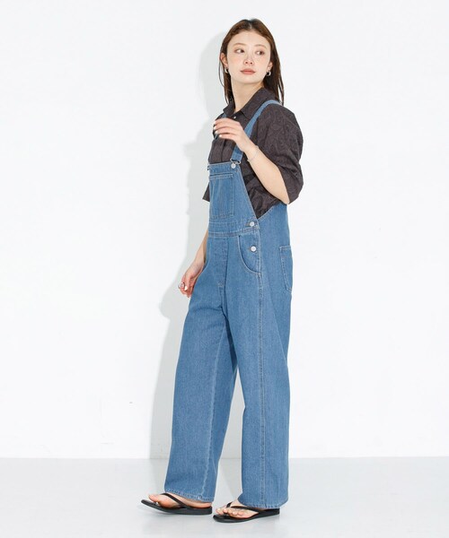 URBAN RESEARCH Sonny Label（アーバンリサーチサニーレーベル）の「デニムオーバーオール（サロペット/オーバーオール・レディース・ワンウォッシュ/インディゴ・FREE）」の20枚目の写真