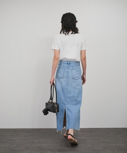 ADAM ET ROPE'（アダムエロペ）の「【RED CARD TOKYO（レッドカードトーキョー）】Vivan / ヴィヴァンデニムスカート（デニムスカート・レディース・ブルー系・0/1）」の10枚目の写真