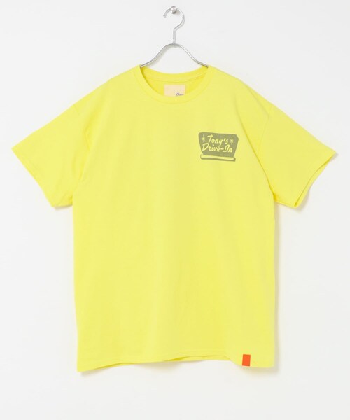 THE GOODLAND MARKET（ザグッドランドマーケット）の「TONY　UKIYOE DRIVE IN TEE（Tシャツ/カットソー・メンズ・WHT/YEL・L/XL）」の8枚目の写真