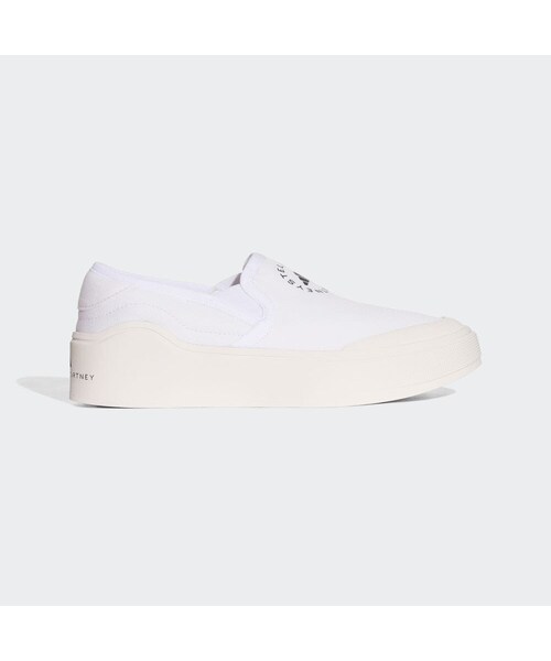 adidas(アディダス)の「adidas by Stella McCartney コート スリッポン / adidas by Stella McCartney Court Slip-On(シューズ・メンズ・ブラック/ホワイト・29.5cm/30.5cm/22.0cm/25.0cm/26.0cm/27.0cm/28.0cm/22.5cm/23.0cm/23.5cm/24.0cm/24.5cm/25.5cm/26.5cm/27.5cm/28.5cm/29.0cm/30.0cm/31.0cm/31.5cm/32.0cm)」の3枚目の写真