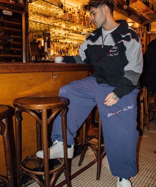 URBAN RESEARCH（アーバンリサーチ）の「LOTTO　MILAN NEWYORK NY BLOUSON（ブルゾン・メンズ・NAVY/BLACK・M/L/XL）」の4枚目の写真