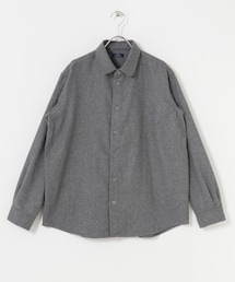 ITEMS URBANRESEARCH | バイオウォッシュフランネルレギュラーシャツ(シャツ/ブラウス)