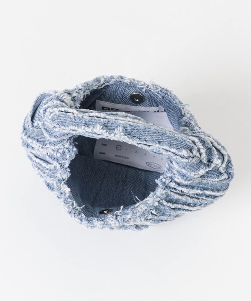 URBAN RESEARCH(アーバンリサーチ)の「RE PULL CLAMP DENIM MINI BAG(ハンドバッグ・レディース・BLUE DENIM・-)」の6枚目の写真