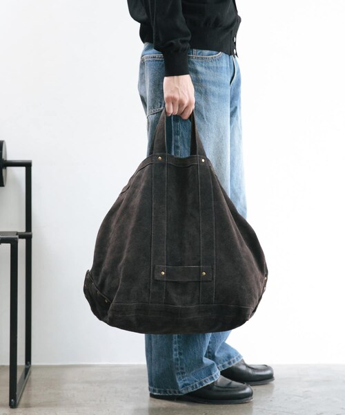 URBAN RESEARCH（アーバンリサーチ）の「『別注』SEVEN BY SEVEN×URBAN RESEARCH　LEATHER TOTE BAG（トートバッグ・メンズ・Dark Brown・FREE）」の5枚目の写真