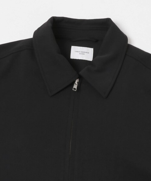 URBAN RESEARCH DOORS（アーバンリサーチドアーズ）の「『UR TECH』 完声ジップブルゾン（ブルゾン・メンズ・BLACK/TOP BROWN/GLENCHECK・M/L/XL）」の6枚目の写真