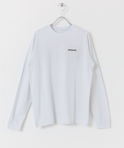 URBAN RESEARCH DOORS(アーバンリサーチドアーズ)の「patagonia Long-Sleeve P-6 Logo Re-T-shirts(Tシャツ/カットソー・メンズ・TPGN/WHI/BLK・S/M/L/XL)」の1枚目の写真