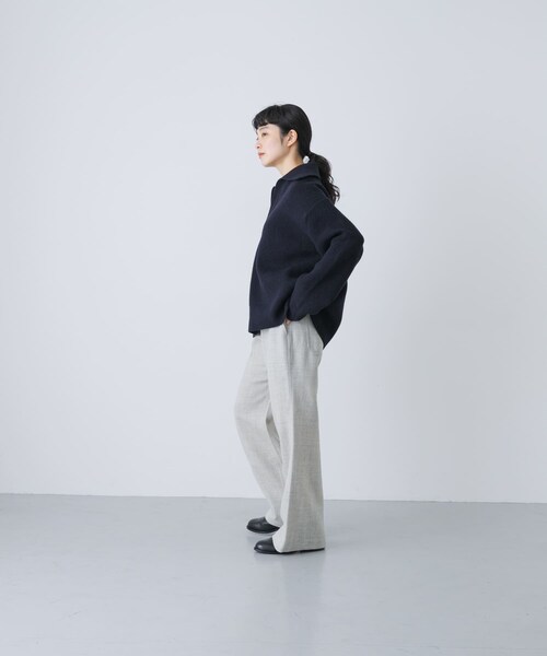 かぐれ（カグレ）の「STUDIO NICHOLSON　NASH（ニット/セーター・レディース・CRIMSON/D NAVY・0）」の8枚目の写真