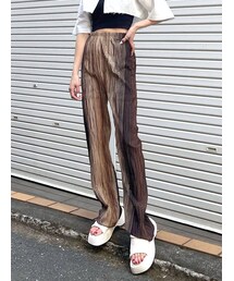 EMODA | シャーリングラフパンツ(その他パンツ)