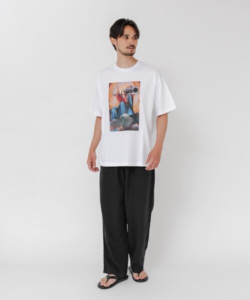 URBAN RESEARCH(アーバンリサーチ)の「I LOVE HIP HOP T-SHIRTS(Tシャツ/カットソー・メンズ・WHITE/BLACK・M/L/XL)」の7枚目の写真