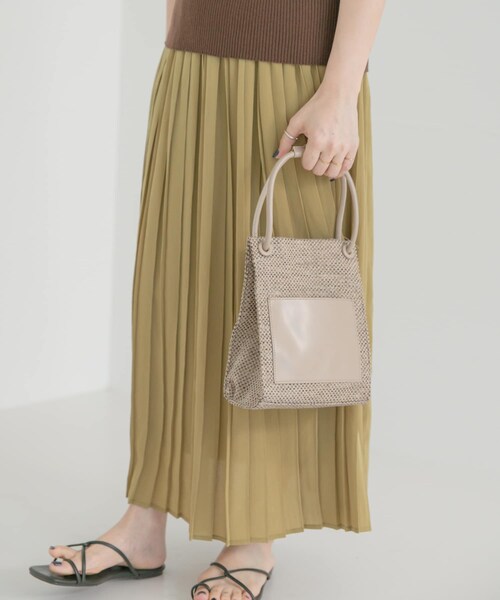 ITEMS URBANRESEARCH（アイテムズ アーバンリサーチ）の「ザツザイ2WAYミニトート（トートバッグ・レディース・OFF/CHA/BEG・-）」の22枚目の写真