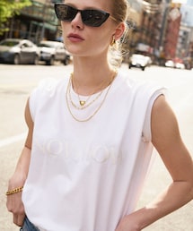 ADAM ET ROPE' | 【KNOWHOW jewelry for ADAM ET ROPE'】別注 LOGO刺繍Tシャツ(Tシャツ/カットソー)