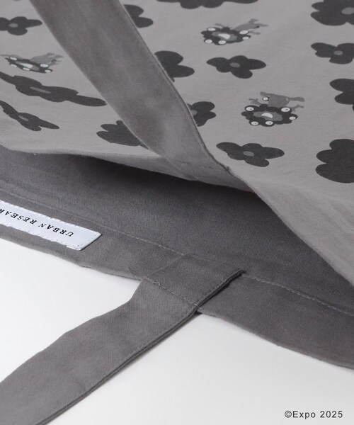 THE GOODLAND MARKET（ザグッドランドマーケット）の「EXPO2025 TOTE-FLOWER（トートバッグ・レディース・オフホワイト/グレー・One）」の20枚目の写真