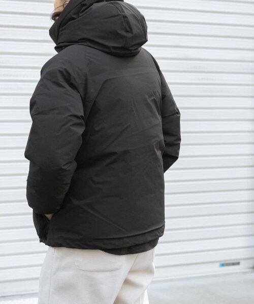 ITEMS URBANRESEARCH（アイテムズ アーバンリサーチ）の「THERMOLITEデタッチャブルフードジャケット（その他アウター・メンズ・L.KHK/NVY/BLK・M/L）」の5枚目の写真