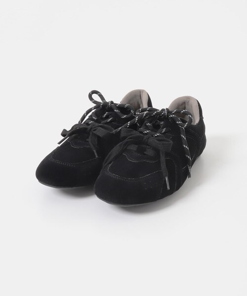SENSE OF PLACE by URBAN RESEARCH（センスオブプレイスバイアーバンリサーチ）の「ツインコードフラットスニーカー（スニーカー・レディース・BLACK/BEIGE/PINK・S/M/L）」の11枚目の写真