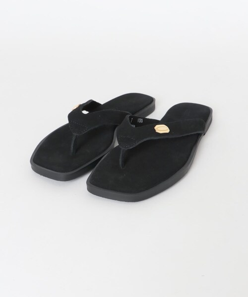 URBAN RESEARCH（アーバンリサーチ）の「カミナンド　THONG SANDALS（サンダル・レディース・BLACK/MOCCA・6/7/8）」の3枚目の写真
