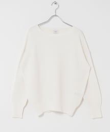 URBAN RESEARCH DOORS | コットンボートネックガーターKNIT(ニット/セーター)