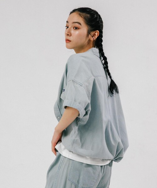 EKAL（エカル）の「『別注』Wrangler×EKAL　ライトデニムワークシャツ（シャツ/ブラウス・レディース・USED/O.W・Free）」の15枚目の写真
