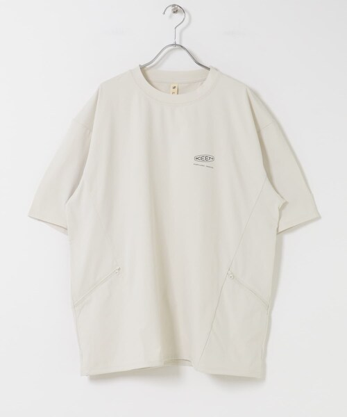 URBAN RESEARCH DOORS(アーバンリサーチドアーズ)の「『別注』KEEN×DOORS DRY TECH LOGO T-SHIRTS(Tシャツ/カットソー・メンズ・WHITE/BLACK/TIMBER・M/L/XL)」の12枚目の写真