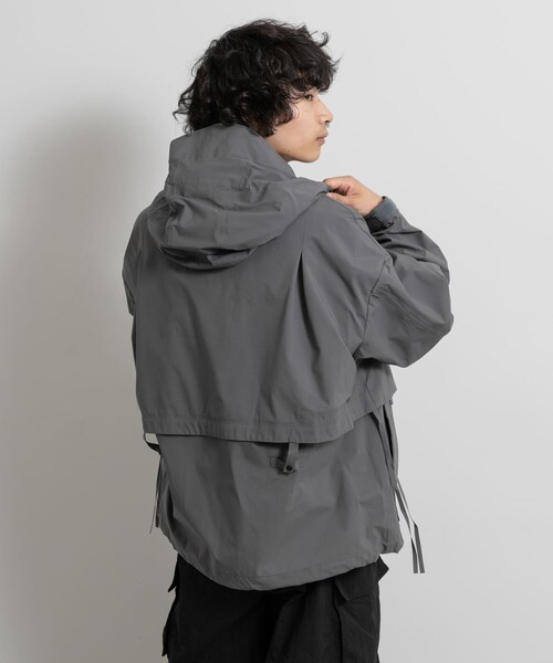 THE GOODLAND MARKET（ザグッドランドマーケット）の「F/CE.　ALL-WEATHER SHELL（マウンテンパーカー・メンズ・Black/Gray・M）」の20枚目の写真