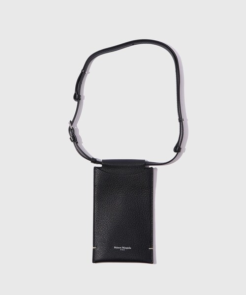 ADAM ET ROPE'（アダムエロペ）の「【Maison Margiela/メゾン マルジェラ】PHONE NECK POUCH（ポーチ・メンズ・ブラック・F）」の3枚目の写真