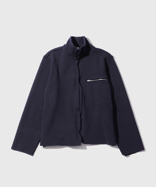 ADAM ET ROPE'(アダムエロペ)の「【CAMIEL FORTGENS/カミエル フォートヘンス】ZIP UP KNIT(ニット/セーター・メンズ・ネイビー・S/XS)」の2枚目の写真