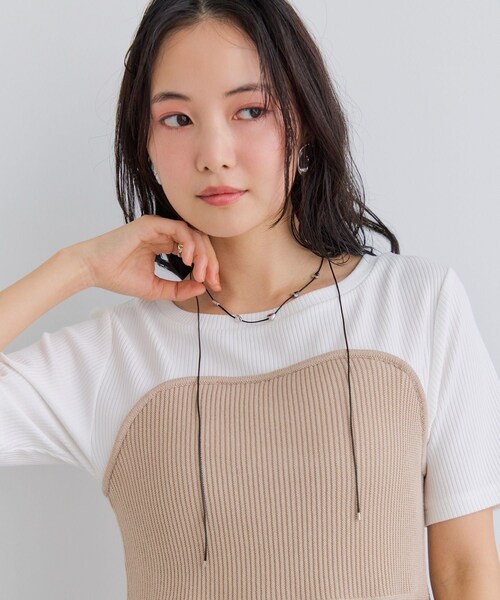 VIS(ビス)の「ハートコードステーションネックレス(ネックレス・レディース・シルバー・F)」の3枚目の写真