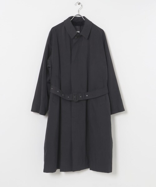 URBAN RESEARCH(アーバンリサーチ)の「A PRESSE Lining Silk Coat(ステンカラーコート・メンズ・NAVY・2/3)」の9枚目の写真