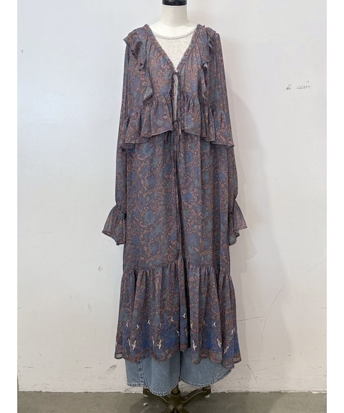 Ungrid（アングリッド）の「フリルデザインエンブロイダリーワンピース