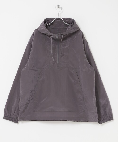 URBAN RESEARCH DOORS（アーバンリサーチドアーズ）の「FORK&SPOON　シアーアノラックパーカー（パーカー・メンズ・BLACK/CHARCOAL・4/5）」の14枚目の写真