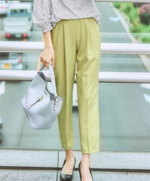 nissen | タックテーパードパンツ(パンツ)