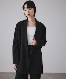 ADAM ET ROPE' | 【サステナブル】ダブルブレストジャケット(テーラードジャケット)