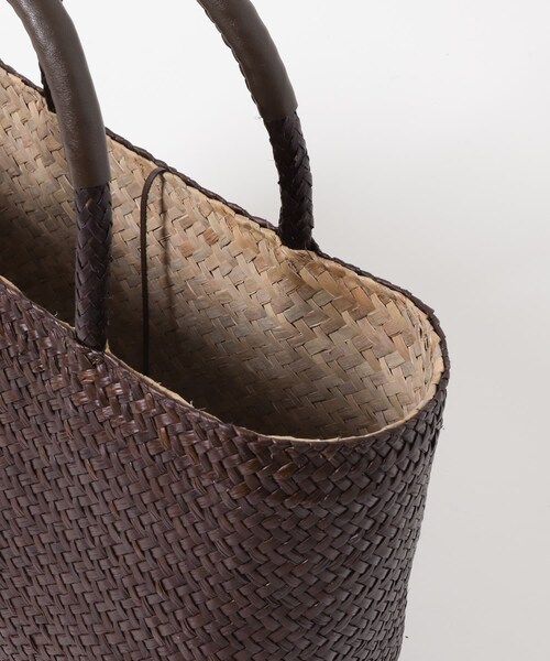 URBAN RESEARCH DOORS（アーバンリサーチドアーズ）の「カラーシーグラストートバッグ（トートバッグ・レディース・BROWN/BLUE・-）」の6枚目の写真