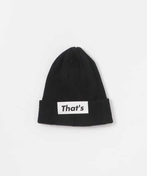 THE GOODLAND MARKET（ザグッドランドマーケット）の「『別注』That’s×THE GOODLAND MARKET　The Beanie（ニットキャップ/ビーニー・メンズ・BK/GR・Free）」の4枚目の写真
