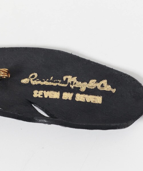 URBAN RESEARCH（アーバンリサーチ）の「SEVEN BY SEVEN　LEATHER CARVING PINS F（ブローチ/コサージュ・メンズ・010 BLACK/040 BEIGE・Free）」の7枚目の写真